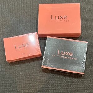 Luxe Coral and Black Beauty Kit Trio